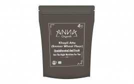 Anna Organik Khapli Atta (Emmer Wheat Flour)   Pack  1.9 kilogram